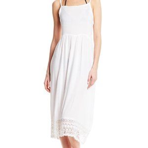 COPY - beach white dress beach cover up